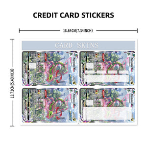 Rayquaza VMAX Pokemon Card Credit Card Skin Sticker - Legendary and Durable Card Cover for Pokemon Fans