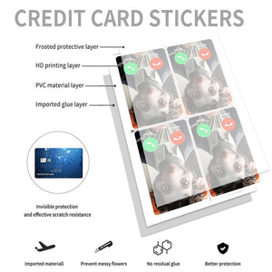 Mouse Businessman Is Calling Credit Card Skin - Quirky and Durable Fun Card Cover