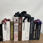 Sleeping Bookshelf Dragon - 3D Printed Adorable Shelf Decoration - Design for Books and More animal figurine Lightweight - gift
