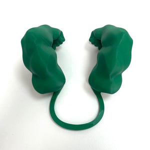 Interesting Cat Neck Hanging Toy - 3D Printed Muscular Arm Toy-Ideal for pet birthdays, cosplay parties
