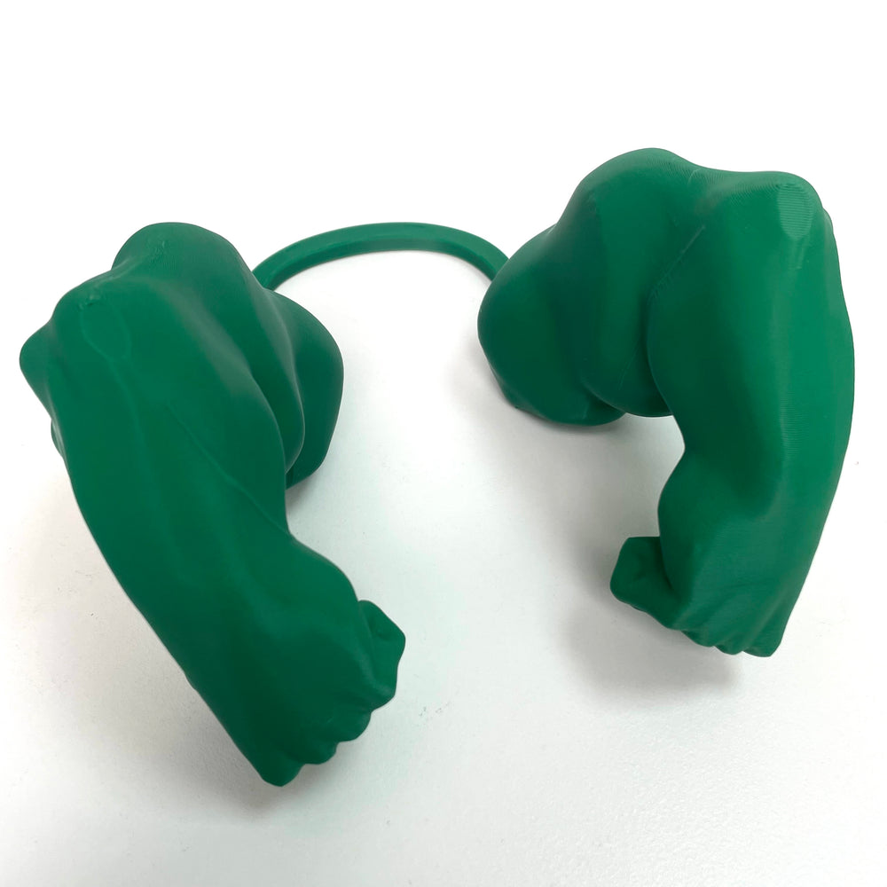 Interesting Cat Neck Hanging Toy - 3D Printed Muscular Arm Toy-Ideal for pet birthdays, cosplay parties