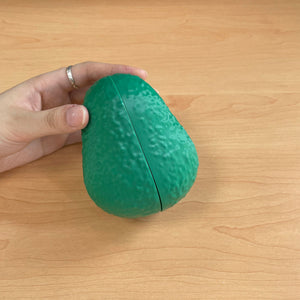 Bad Avocado-3D Printed with Cute Face and Removable Pit, Great for Desk Decor, Stress Relief, and as a Gift.