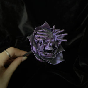 The Tormented Flower - 3D Printed Gothic Dark Home Decor with Decorative Floral Ornaments, Perfect for Collectors and Unique Gifts