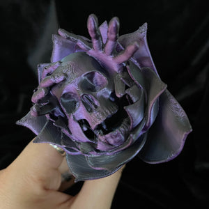 The Tormented Flower - 3D Printed Gothic Dark Home Decor with Decorative Floral Ornaments, Perfect for Collectors and Unique Gifts