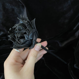 The Tormented Flower - 3D Printed Gothic Dark Home Decor with Decorative Floral Ornaments, Perfect for Collectors and Unique Gifts