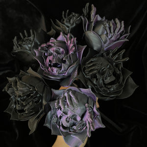 The Tormented Flower - 3D Printed Gothic Dark Home Decor with Decorative Floral Ornaments, Perfect for Collectors and Unique Gifts