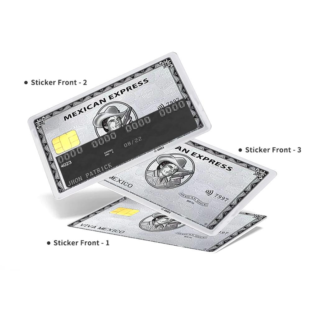 Chalino Sanchez Mexican Express Debit Card Sticker