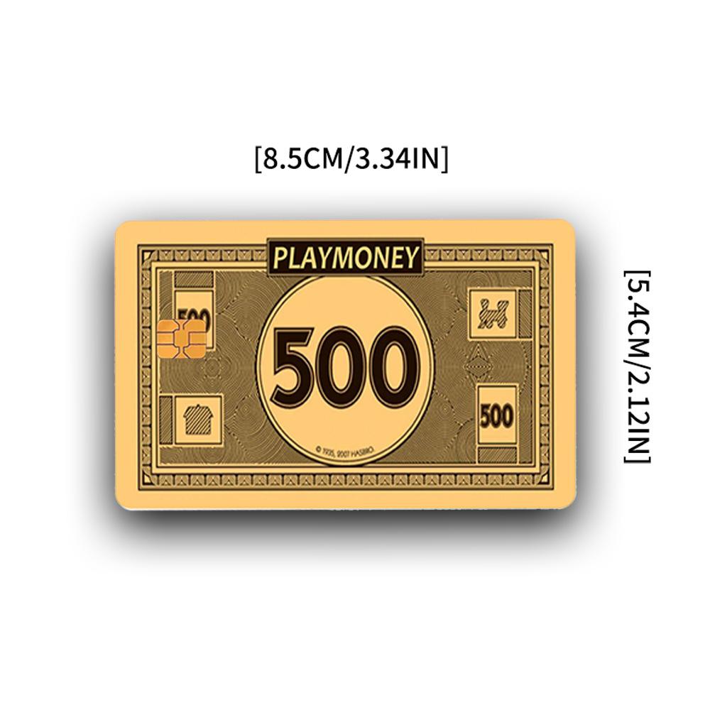 PlayMoney Credit Card Skin- Humorous and Durable Custom Card Cover