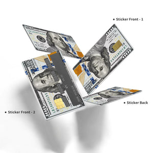 Credit Card Vinyl Skins | Durable Debit Card Sticker Covers