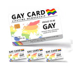 Gay Card Lifetime Membership Credit Card Skin - Proud and Durable LGBTQ+ Card Cover