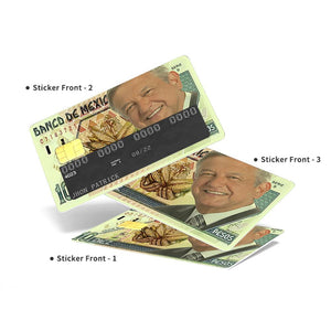 AMLO Card Sticker Cover | Easy-to-Apply Debit Card Skin Stickers